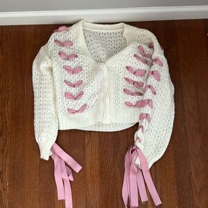 Ribbon sweater